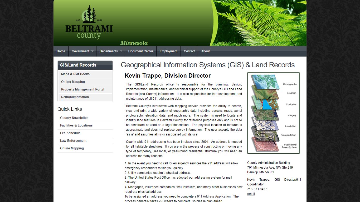 Beltrami County Geographical Information Systems
